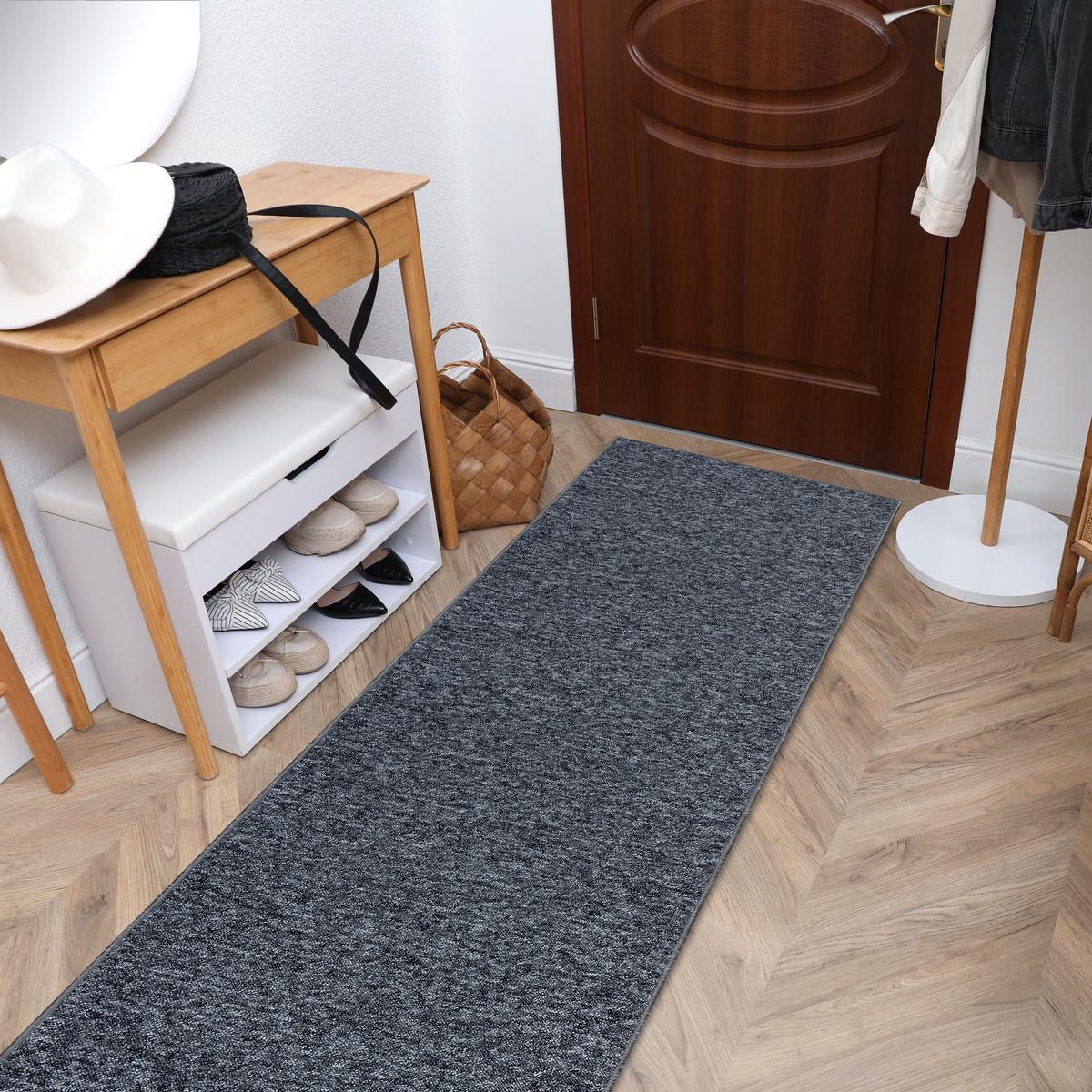 LÄUFER SUPERSTAR 965 100/330 cm - Grau, Textil (100/330cm) - rugsX