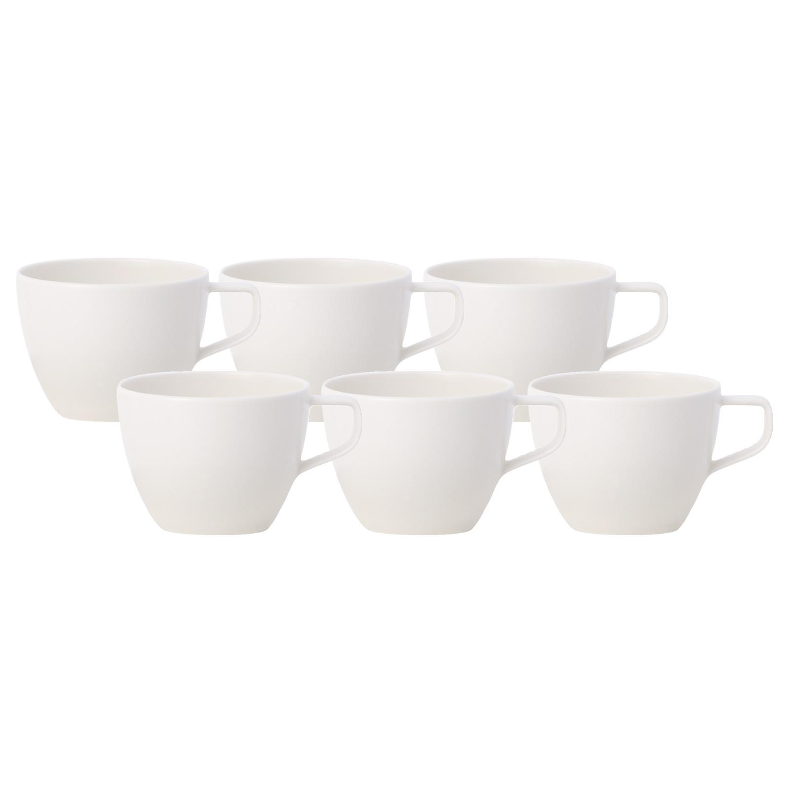 KAFFEETASSEN Artesano Original weiß 250 ml 6er Set - Weiß, Keramik (0.25L) - Villeroy & Boch