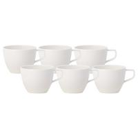 KAFFEETASSEN Artesano Original weiß 250 ml 6er Set - Weiß, Keramik (0.25L) - Villeroy & Boch