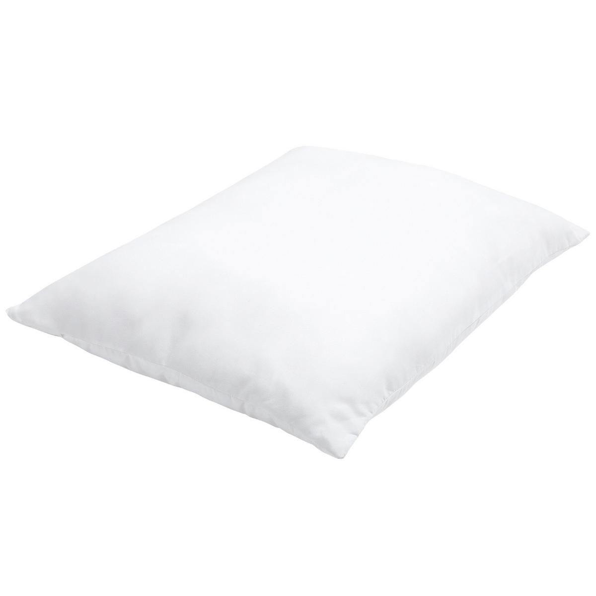 KOPFKISSEN 2er-Set Weiß 50/60 cm Errigal - Weiß, Textil (60/50cm) - Beliani