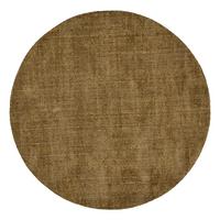 HANDWEBTEPPICH Venus 120x120 cm - Goldfarben, Textil (120/120cm) - THEKO