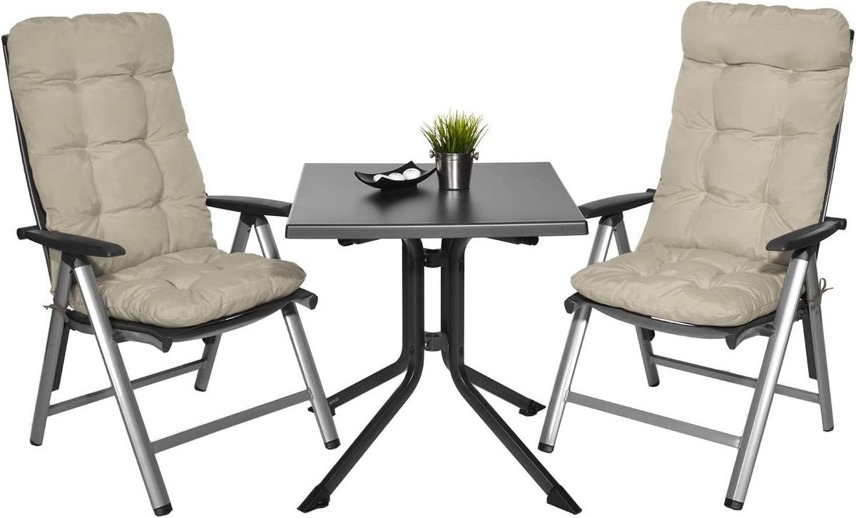 HOCHLEHNERAUFLAGE Flair HL 120/50/8cm Natur (6tlg) - Naturfarben, Textil (50/8/120cm) - Beautissu 