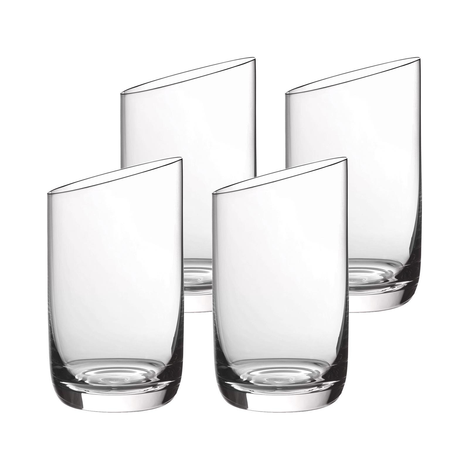 BECHER NewMoon transparent 225 ml 4er Set - Transparent, Glas (0.225L) - Villeroy & Boch
