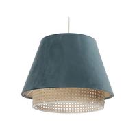 HÄNGELEUCHTE Türkis 40/25 cm - Türkis, Kunststoff (40/1.3/25cm) - ONZENO