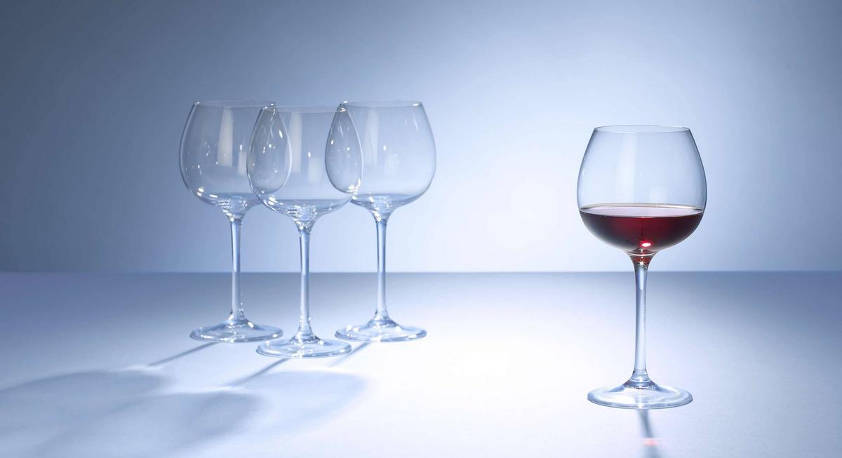 BURGUNDER ROTWEINGLÄSER Purismo Wine transparent 200 ml 4er Set - Transparent, Glas (0.2L) - Villeroy & Boch