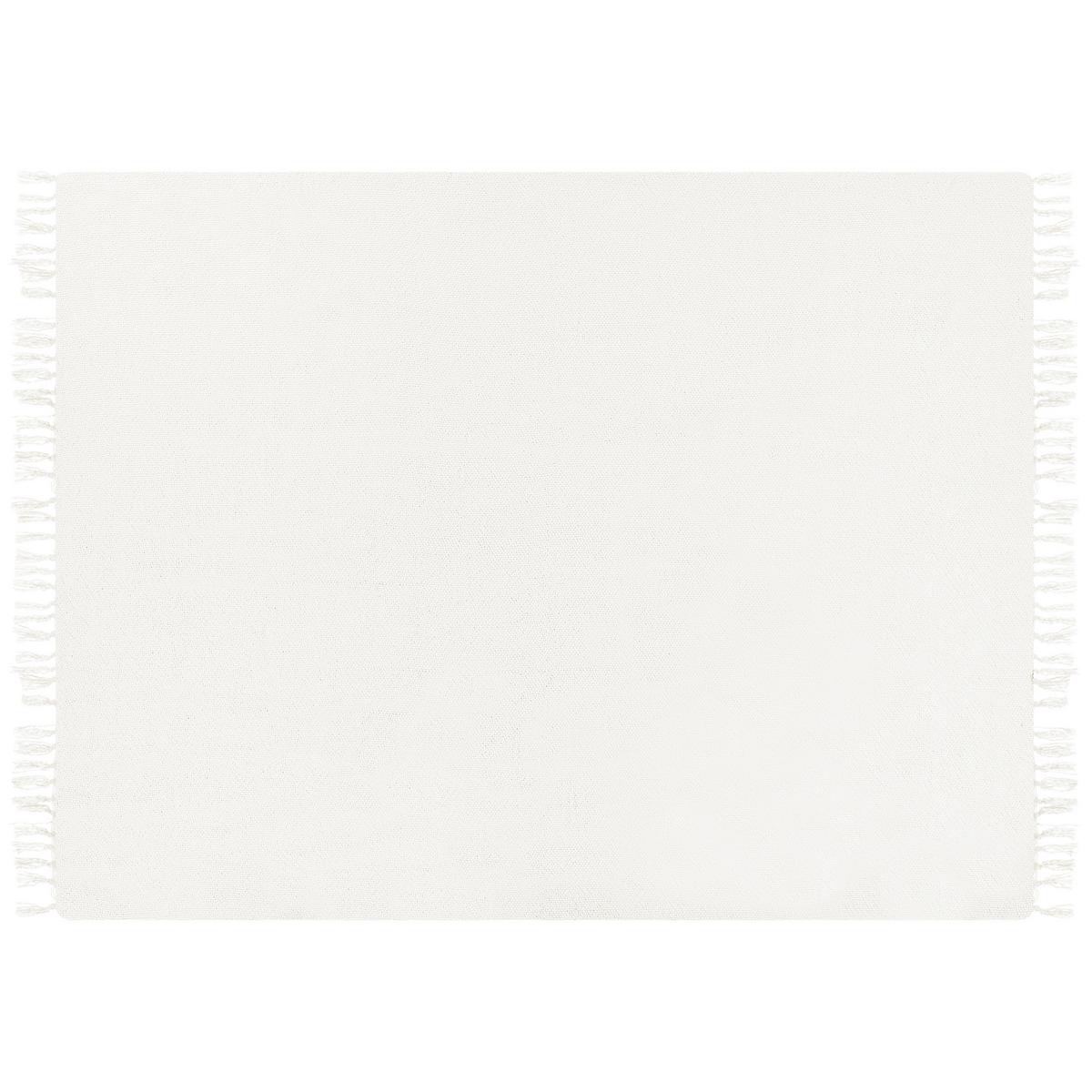 DECKE Weiß 150/200 cm Chaohani - Weiß, Keramik (150/200cm) - Beliani