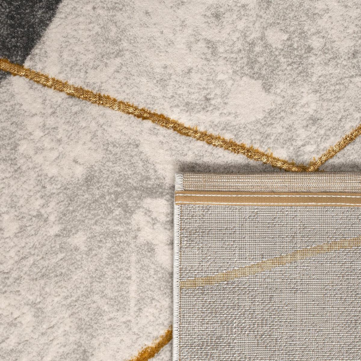 KURZFLORTEPPICH, abstrakt, aus Polypropylen, Florhöhe 11 mm, Grau, 240 x 340 cm - Grau, Textil (340/240cm) - KADIMA DESIGN