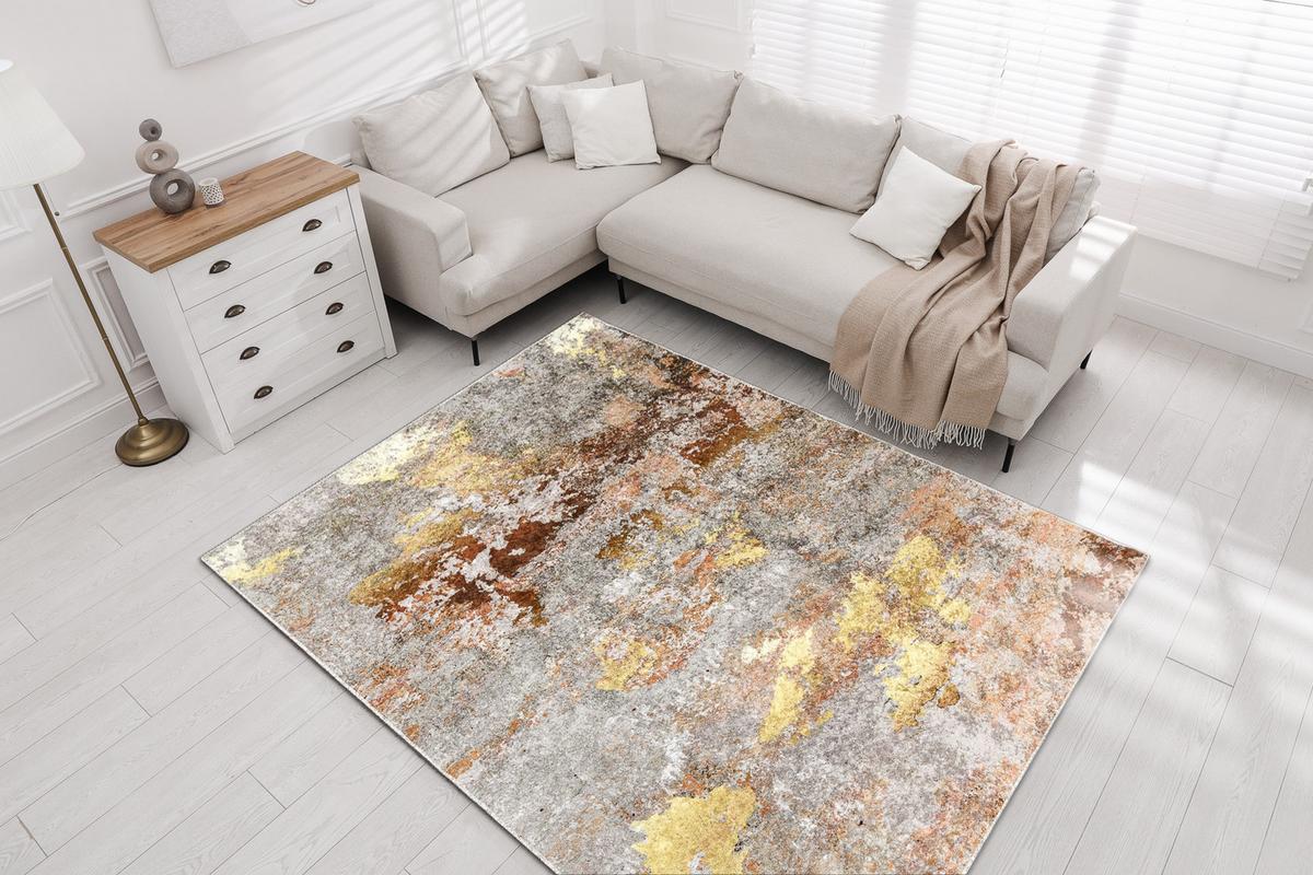 TEPPICH Miro 140/190 cm - Grau, Textil (140/190cm) - rugsX