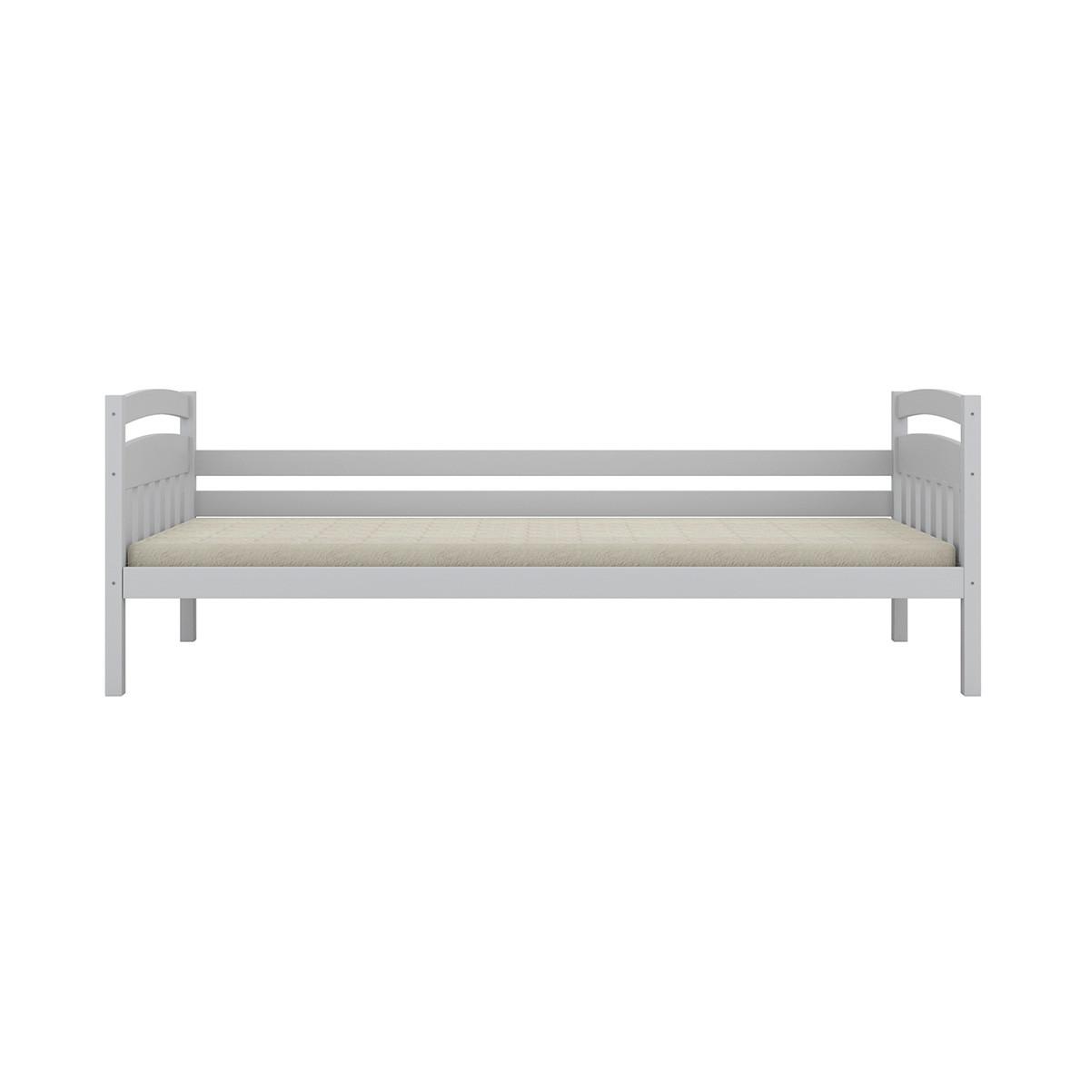 BETT 90/200 Tosia Weiß - Weiß, Holz (90/200cm) - Petits-meubles