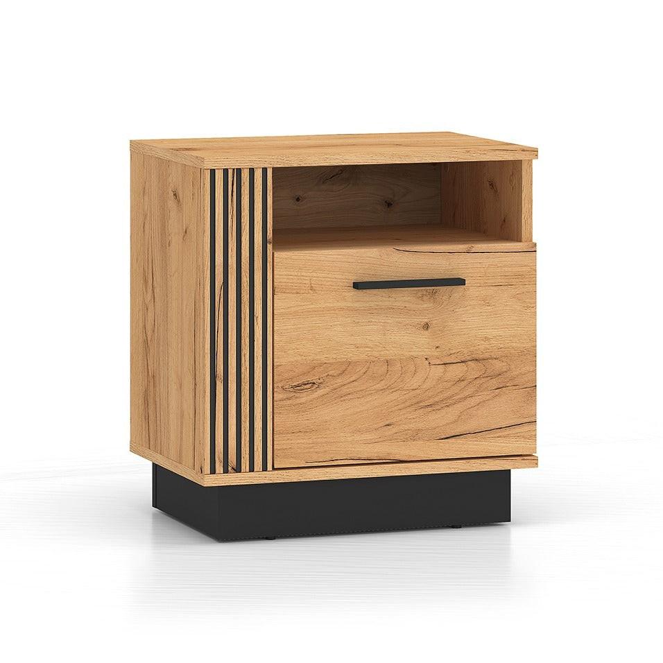 NACHTTISCH Solal Holz - Braun, Holzwerkstoff (50/55/35cm) - Petits-meubles