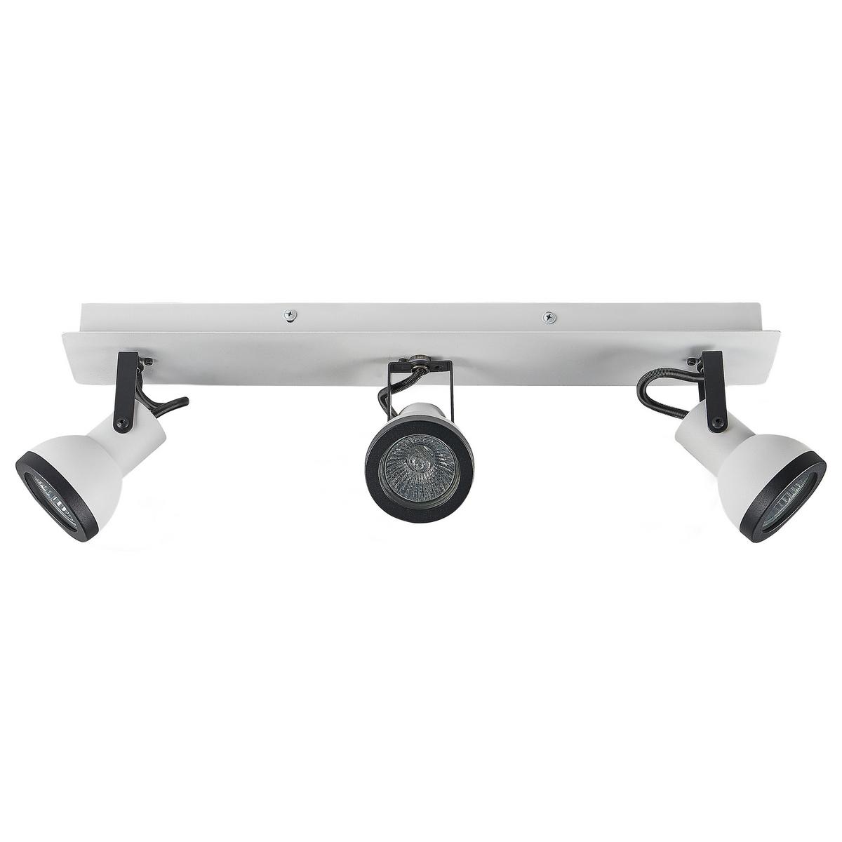 DECKENLEUCHTE Baro 7/44/12 cm - Weiß, Metall (7/44/12cm) - Beliani