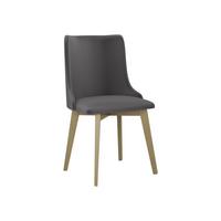 STUHL Monti 5, Holzfarbe: Sonoma - Eichefarben/Dunkelgrau, Holz (48/83/53cm) - MIRJAN24