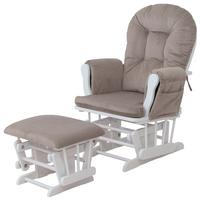 RELAXSESSEL Hellgrau, Weiß - Hellgrau/Weiß, Textil (74/103/71cm) - MCW