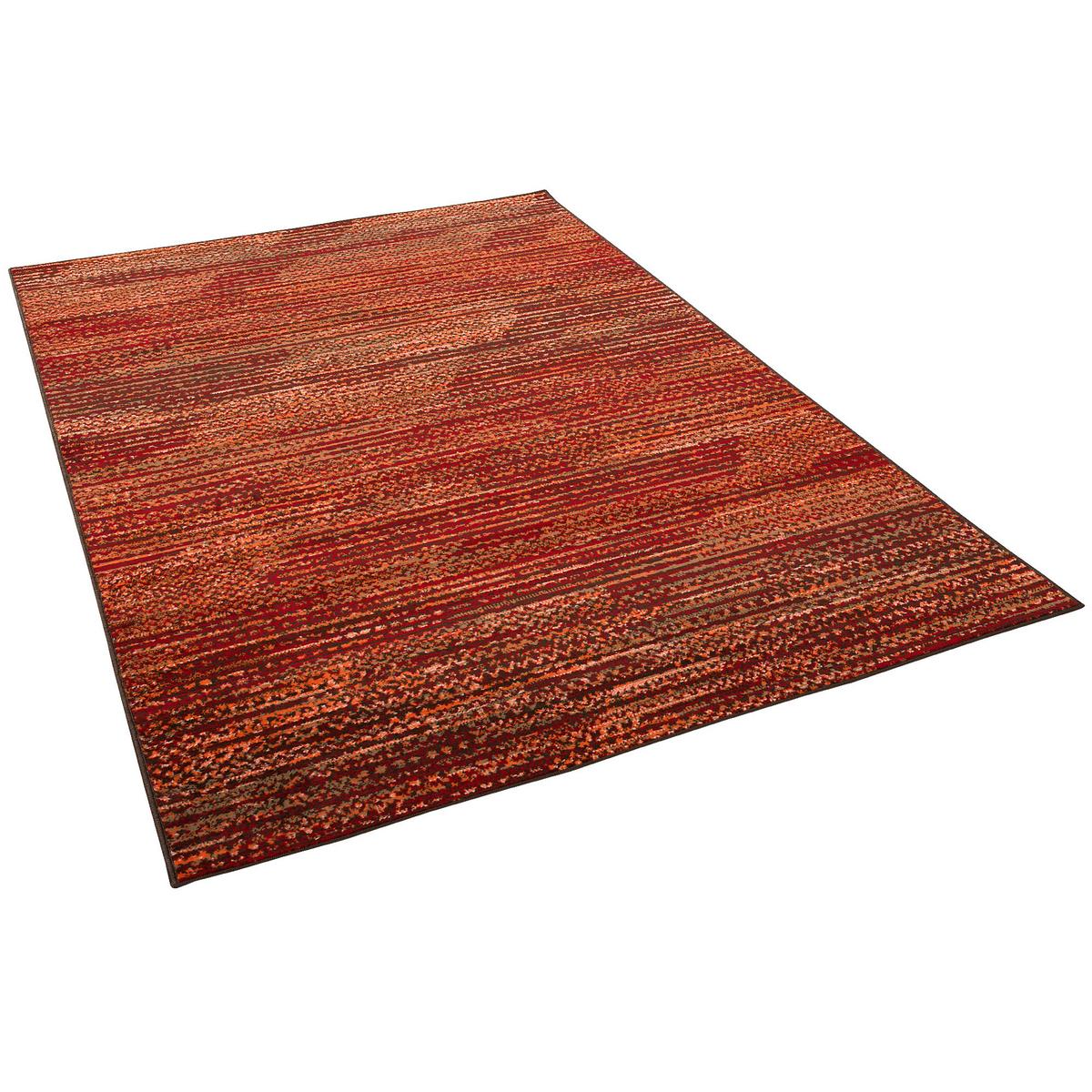 MODERN DESIGNER VELOURS TEPPICH SAMBA - Terracotta, Textil (120/170cm) - Pergamon