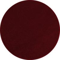 TEPPICH Kurzflor MAIN in Rot, einfarbig, Ø 120 cm - Rot, Textil (120/120cm) - KADIMA DESIGN
