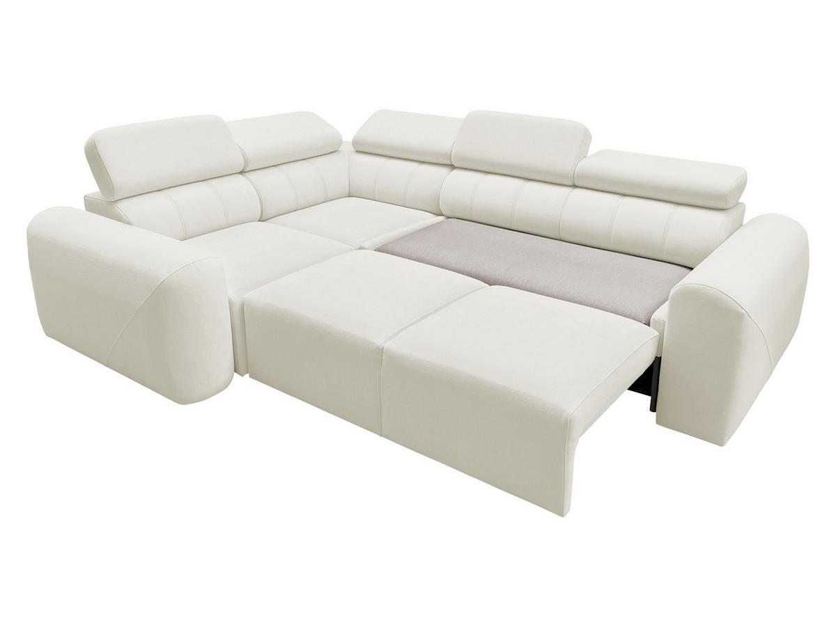 ECKSCHLAFSOFA Volare II, Seite: Links - Hellbraun, Holz/Textil (273/204cm) - MIRJAN24