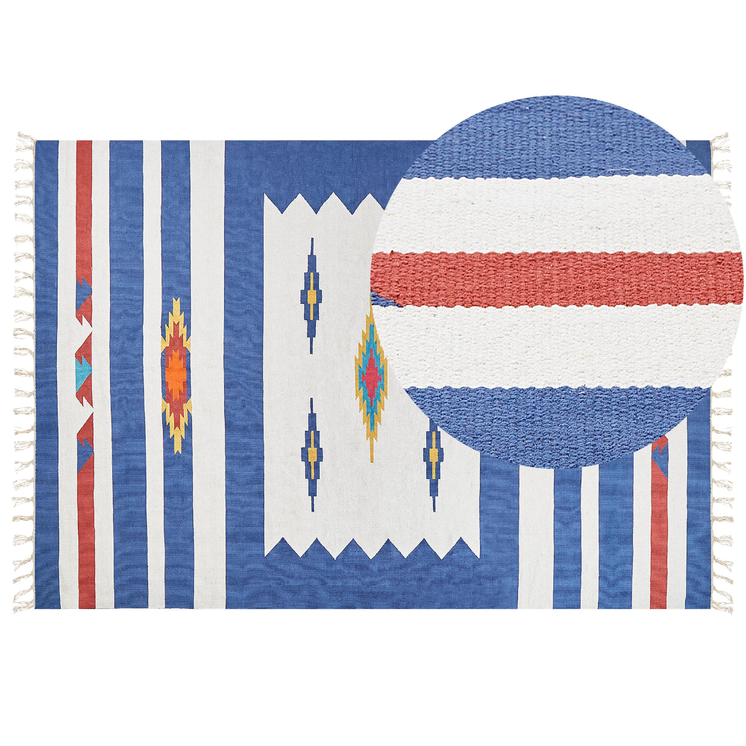 KELIM-TEPPICH Varser 300/200 cm - Multicolor, Textil (200/300cm) - Beliani