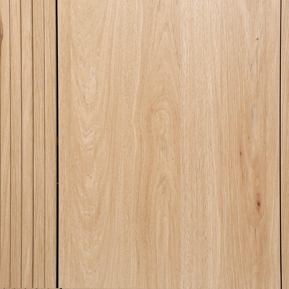 TV-MÖBEL 2 Türen mit Travertin-Dekorplatte B140 cm - HELIOS - Eschefarben, Holzwerkstoff (40/52/47.5cm) - Calicosy