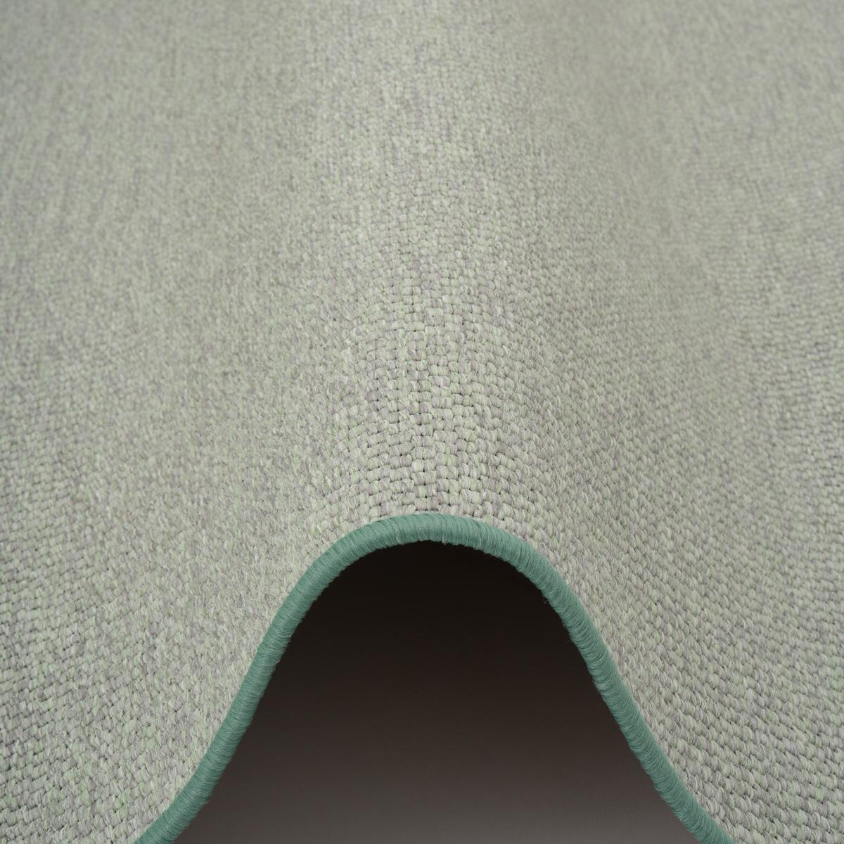 FLACHGEWEBE NATUR TEPPICH BENTZON - Mintgrün, Textil (160/240cm) - Snapstyle