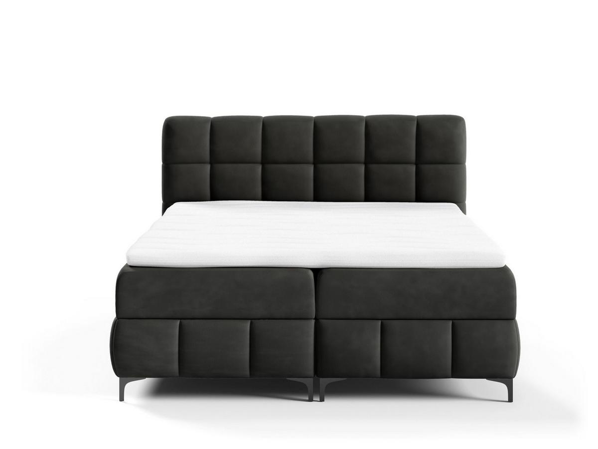 BOXBETT Sophie In Salvador - Schwarz, Holzwerkstoff/Textil (180/200cm) - Fun Möbel