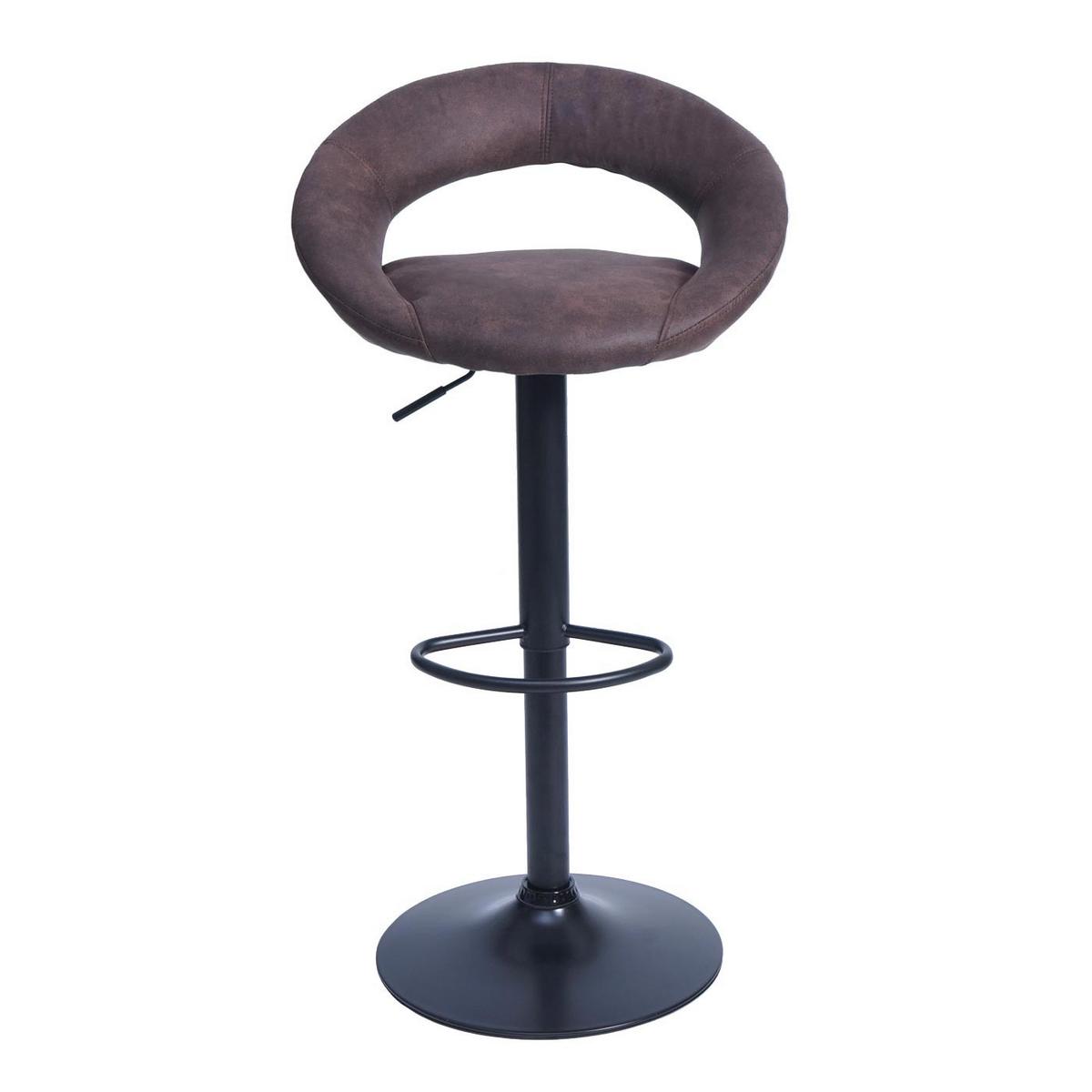 BARHOCKER Braun 2er-Set - Braun, Textil (53/102/50cm) - MCW