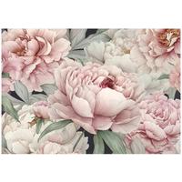 FOTOTAPETE Blumen Pfingstrosen Rosa 150x105 cm - Multicolor, Papier (150/105cm) - Wallarena