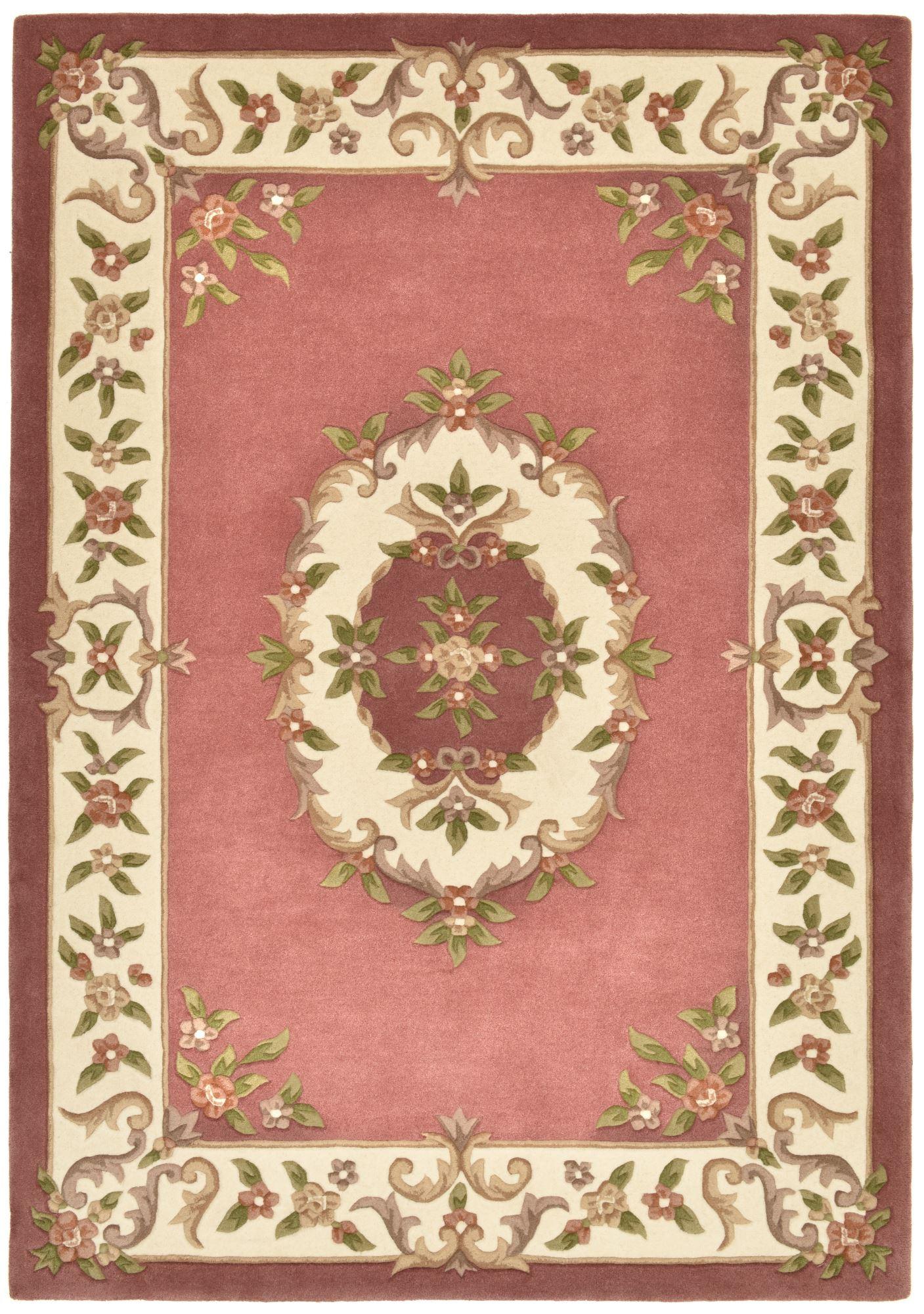 HANDTUFTTEPPICH Bloomingville 170x240 cm - Rosa, Textil (170/240cm) - THEKO