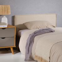 KOPFTEIL ANISA 90X190 CM - Beige, Textil (91/69/6cm) - IDIMEX