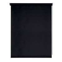 VERDUNKELUNGSROLLO Schwarz, 100x180 cm - Schwarz, Kunststoff (100/180cm) - STORESDECO
