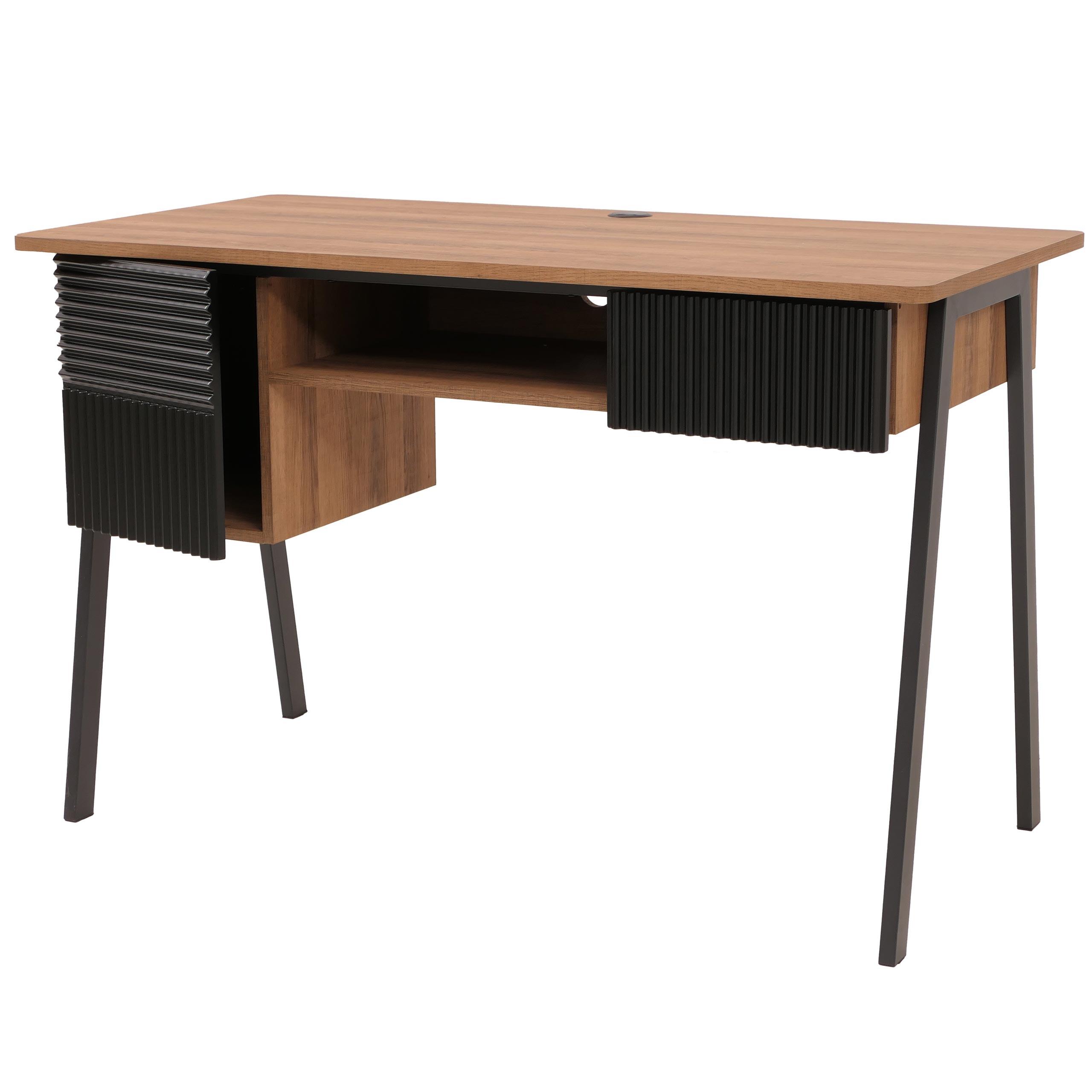 SCHREIBTISCH rechteck Beige - Beige, Holz (60/120/78cm) - MCW
