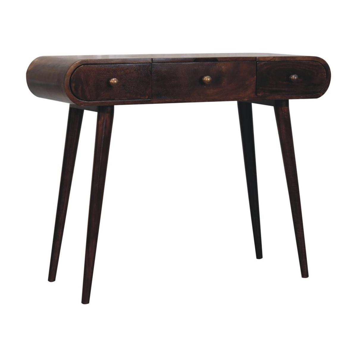SCHMINKTISCH California - Braun, Holz (40/80/100cm) - Artisan Furniture