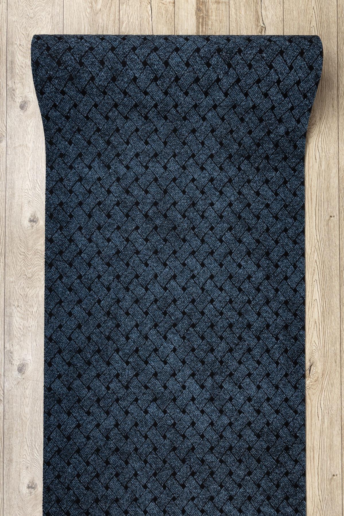 TÜRMATTE rutschfest 100 100/480 cm - Blau, Textil (100/480cm) - rugsX