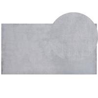 SHAGGY-KUNSTFELLTEPPICH Mirpur 150/80 cm - Grau, Kunststoff (80/150cm) - Beliani