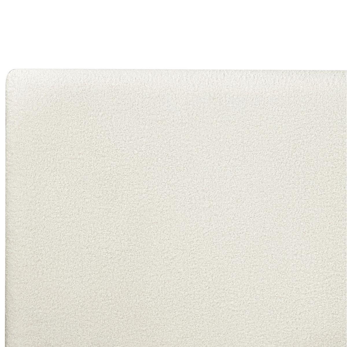 BETT mit LED 160/200 cm MDF-Platte Hellbraun Zen - Hellbraun, Holz (160/200cm) - Beliani