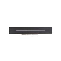 LED WANDLEUCHTE Vision - Schwarz, Metall (5/5/30cm) - Nettlife
