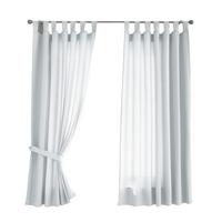 VORHANG 2ER SET POTSDAM HxB 175x140 cm Weiß - Weiß, Textil (140/175cm) - Gardinenbox
