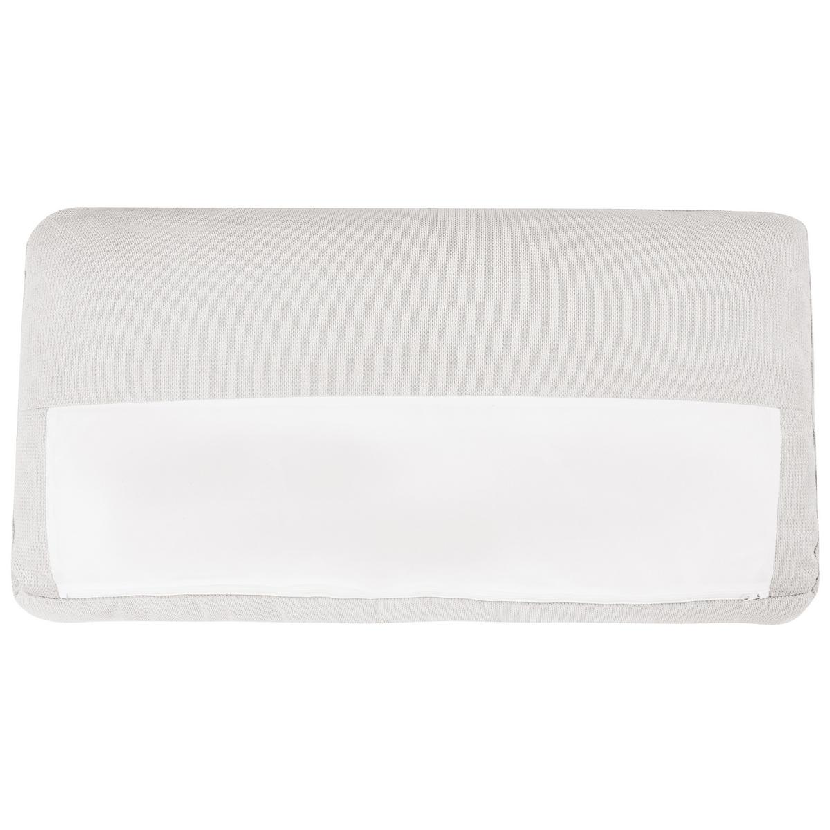 3-SITZER-ECKSOFA cremeweiß linksseitig Lofoten - Schwarz/Weiß, Textil (250/190cm) - Beliani