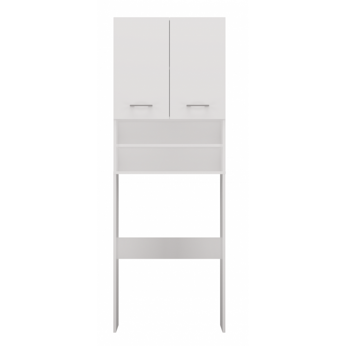 WASCHMASCHINENUMBAUSCHRANK Weiß 64/180/30 - Weiß, Holzwerkstoff (64/180/30cm) - RAUMHIRSCH FURNITURE
