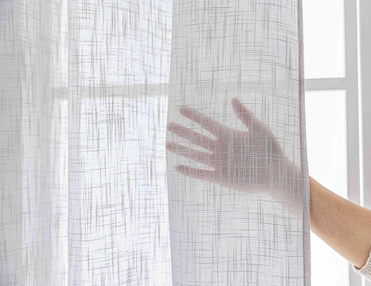 VORHANG 2ER SET SEOUL HxB 245x140 cm Grau - Grau, Textil (60/245cm) - Gardinenbox