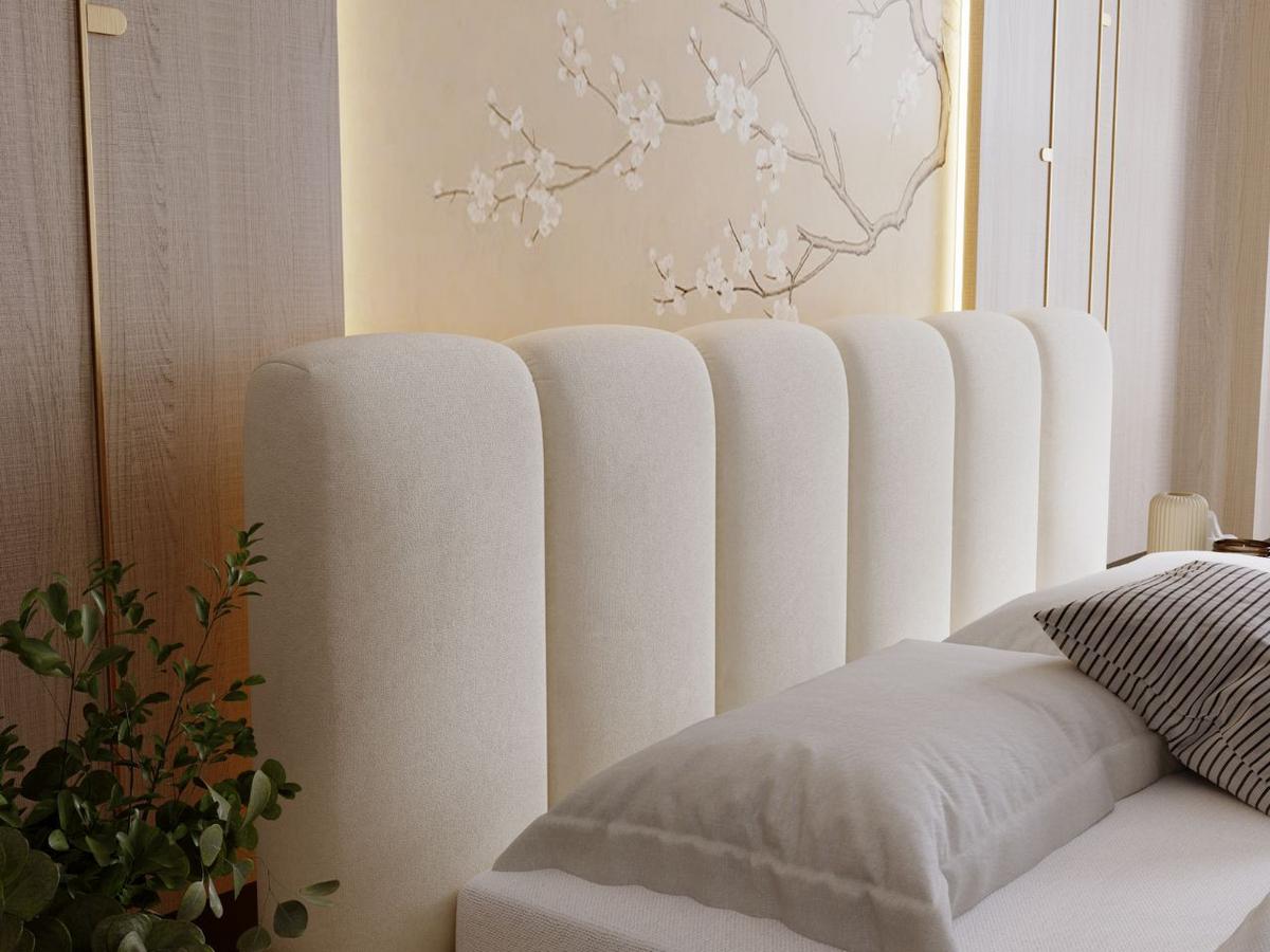 POLSTERBETT Royal 120x200 Beige - Beige, Textil (120/200cm) - Graingold