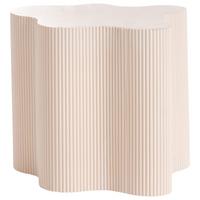 BEISTELLTISCH Cremeweiß Perry - Weiß, Holzwerkstoff (46/45/45cm) - Beliani