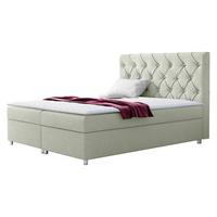 BOXBETT Roma - H3 - Creme, Holz (180/200cm) - MIRJAN24