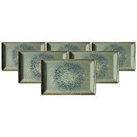 SERVIERPLATTEN Verde grün 30 x 20 cm 6er Set - Grün, Keramik (20/2.5/30cm) - Ritzenhoff Breker