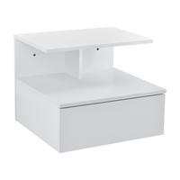 WANDSCHRANK Amberg - Weiß, Holzwerkstoff (40/31/35cm) - [en.casa]