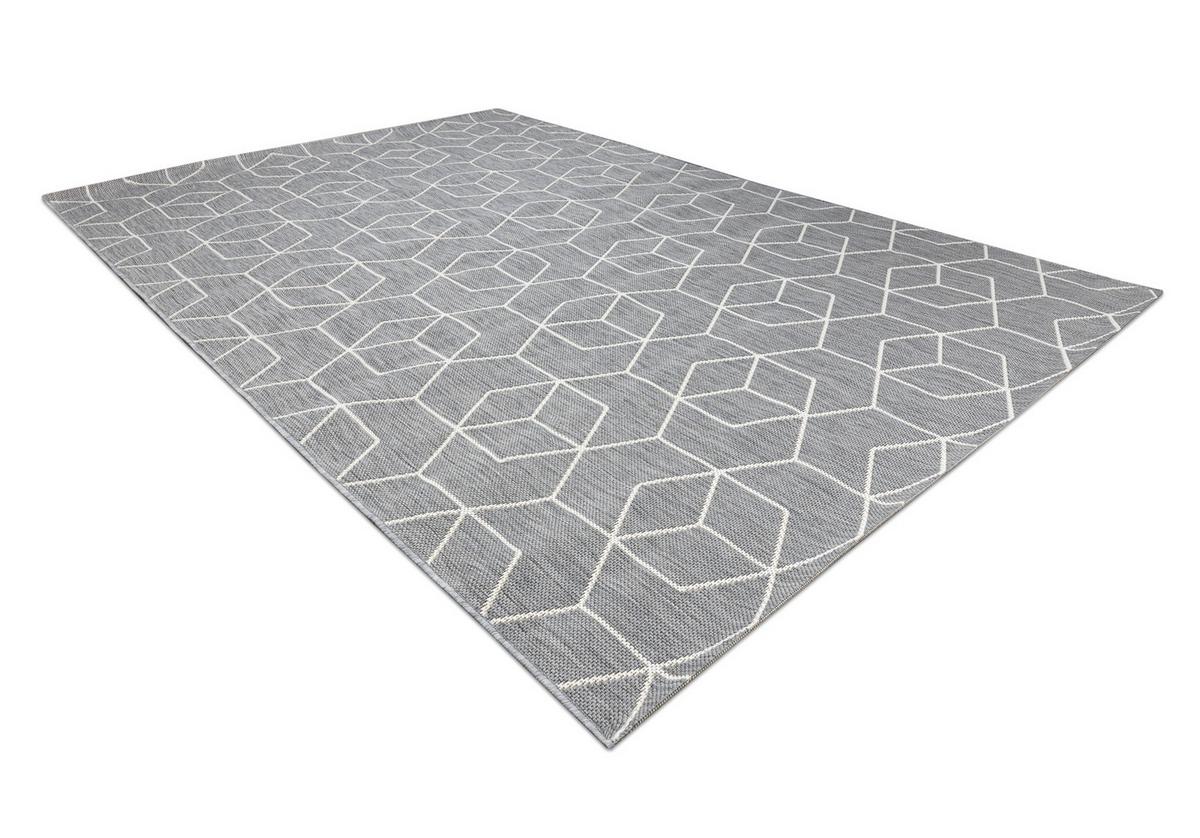 TEPPICH Flat 160/230 cm - Grau, Textil (160/230cm) - rugsX