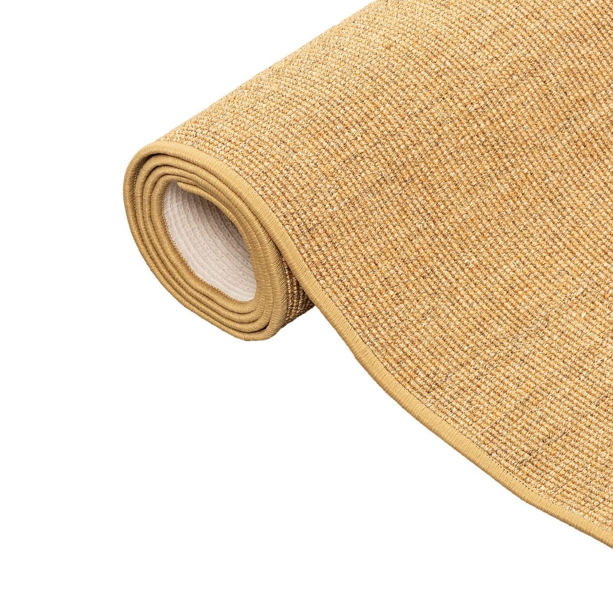 SISAL NATUR TEPPICH KLASSISCH - Nussbaumfarben, Textil (80/200cm) - Snapstyle