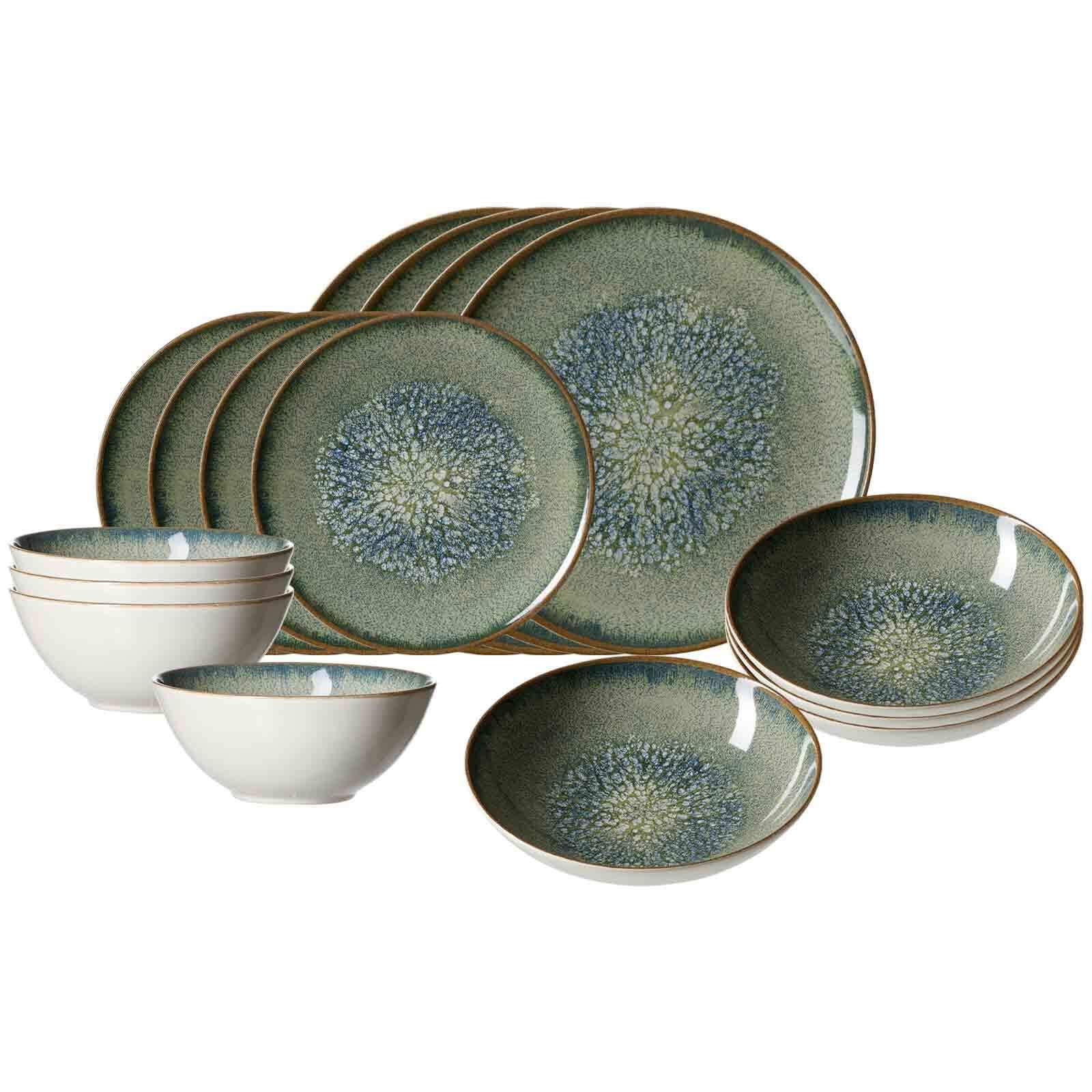 EINSTEIGER-SET Verde grün 16-tlg. - Grün, Keramik (2/2/2cm) - Ritzenhoff Breker