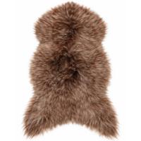 FELL Islandschaffell Lammfell Schaffell Schoko Braun ca. 110 cm - Hellbraun/Braun, Fell (60/110cm) - Provellus