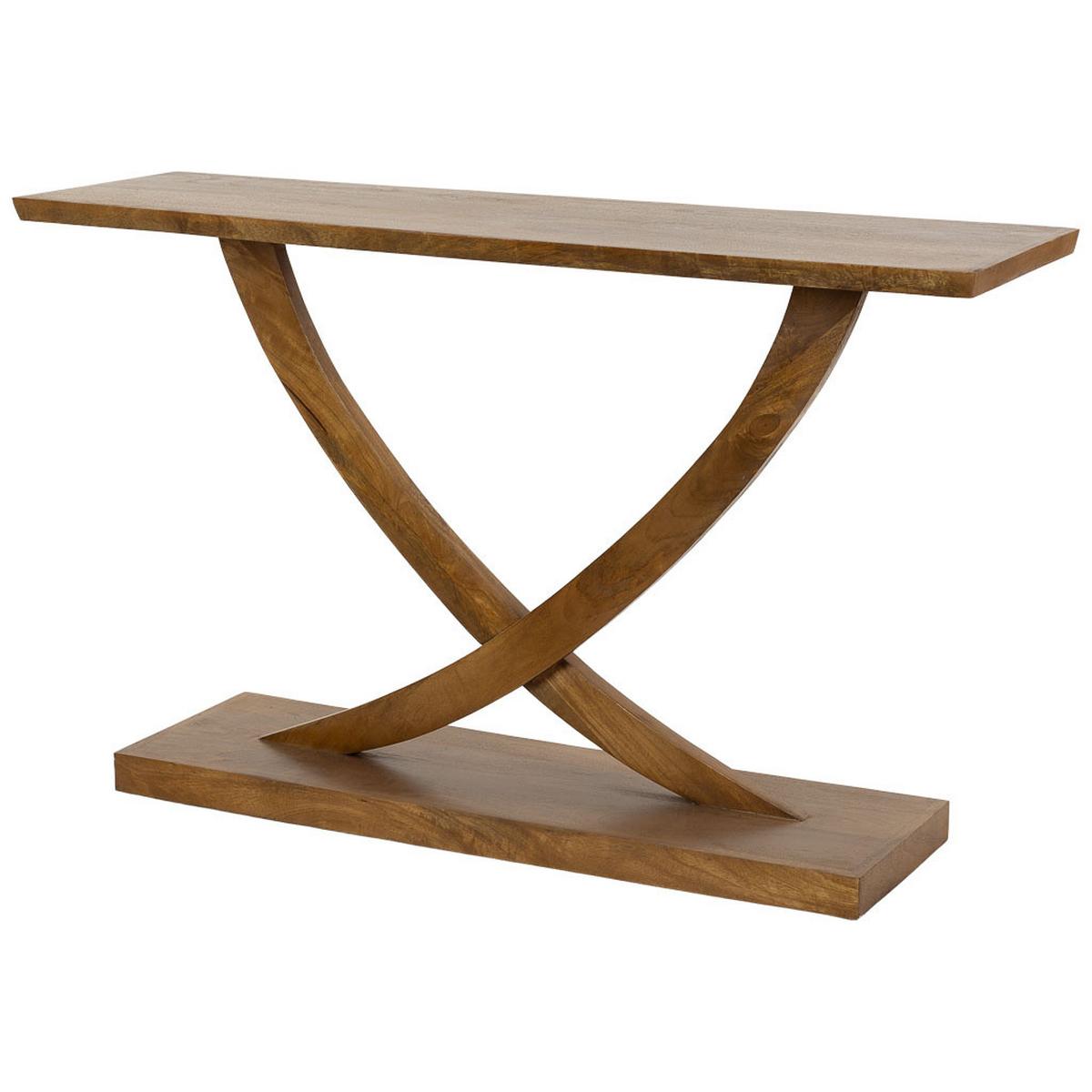 KONSOLENTISCH aus Holz, braun, 120x35x74cm - Braun, Holz (35/120/74cm) - Wanderlust