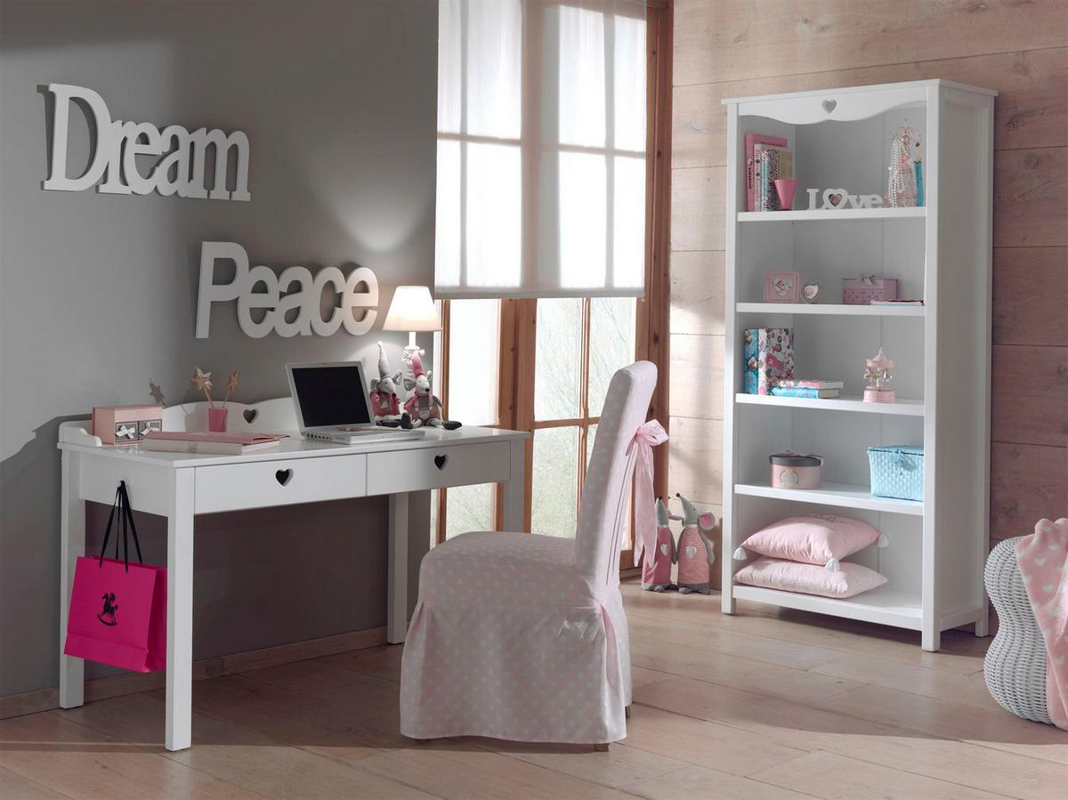 BEIMÖBEL Set Kamila Kindermöbel Set komplett MDF Weiß AMCO07 - Weiß, Holzwerkstoff (2/1/1cm) - 58aufmkessel